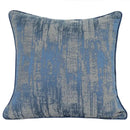 DecorBites™ Blue Geometry Jacquard Pillow Cover 45x45cm Sofa Decoration