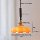DecorBites™ Blue Glass LED Pendant Lamp for Dining Living Room Bedroom