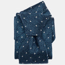 Mattei - Silk Grenadine Tie - Blue