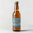 Blue Grey Beer Label