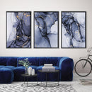Blue Impression Canvas
