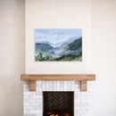 "Blue Juneau" Art Print