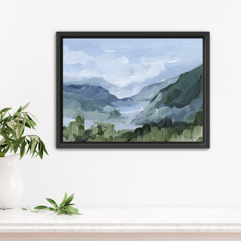 "Blue Juneau" Art Print