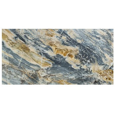 blue lagoon dolomite exotic marble tile large format 18x36 polished single top view