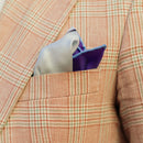 Harmony - Silk Pocket Square - Blue