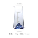 Blue mountain decorbites blue sake glass ice jug set dining room