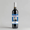 Blue Photo Remax Wine Label