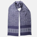 Ruffino - Silk Scarf - Indigo Blue