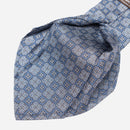 Veneto - Printed Silk Tie - Blue