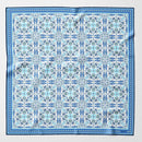 Nebbiolo - Silk Pocket Square - Blue