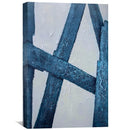 Blue Strokes Oil Painting