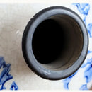 Blue & white porcelain gourd teapot vase living room decor