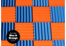 Easy Mount Acoustic Foam Kit - 12x12x2" Acoustic Foam Panels With Adhesive - Wedge Style - 4 Pack