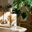 Ivory Pure Beeswax Pillar Candles