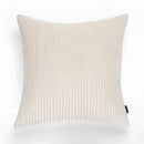 Blush pink & cream corduroy flocking pillow cover living room decor