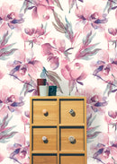 Blush Pink Watercolor Peony Wallpaper