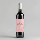Blush Roses Wine Label