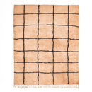 Blushing Maze - Luxury Shag Moroccan Rug