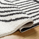 Bauer Plush Black Rainbow Rug - Clearance