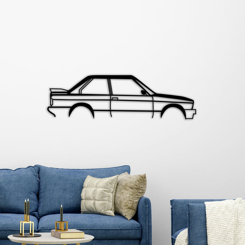 Bmw E30 Car Silhouette