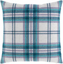 Bredene Teal Pillow Cover