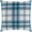 Bredene Teal Pillow Cover