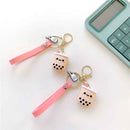 Charming Bubble Tea Keychain – Perfect for Boba Tea Enthusiasts