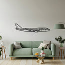 747-8 Metal Aircraft Wall Art - NCP0008