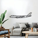 747-800 Metal Aircraft Wall Art - NCP0010