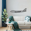 747-800 Metal Aircraft Wall Art - NCP0010