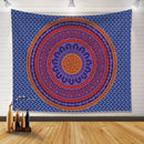 Bohemia room fabric poster beige floral mandala tapestry bedroom decor