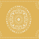 Bohemia room fabric poster beige floral mandala tapestry bedroom decor