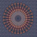 Bohemia room fabric poster beige floral mandala tapestry bedroom decor