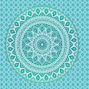 Bohemia room fabric poster beige floral mandala tapestry bedroom decor