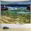 Bohemian autumn forest wall hanging living room decorbites forest