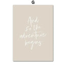 Bohemian Beach Wall Art Print