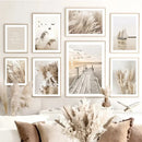 Bohemian Beach Wall Art Print