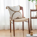 Bohemian beige and brown tufted cushion cover living room pillow
