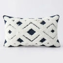 Bohemian beige and brown tufted cushion cover living room pillow
