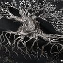 Bohemian black & white tree of life tapestry yoga mat bedroom decor