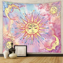 Bohemian black & white tree of life tapestry yoga mat bedroom decor