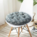 Bohemian blue green & red geometric meditation cushion pouf living room