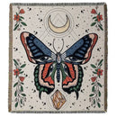 Bohemian camping blanket yellow sun pattern living room throw