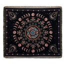 Bohemian camping blanket yellow sun pattern living room throw