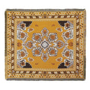 Bohemian camping blanket yellow sun pattern living room throw