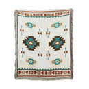 DecorBites™ Bohemian Classic Design Thread Blanket and Throw