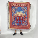 DecorBites™ Bohemian Classic Design Thread Blanket and Throw