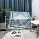 DecorBites™ Bohemian Classic Design Thread Blanket and Throw
