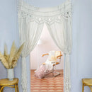 Bohemian cotton macrame wall hanging bedroom woven decor