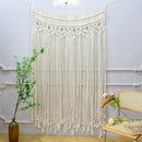 Bohemian cotton macrame wall hanging bedroom woven decor